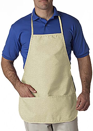 Apron Adult 9 oz 70/30 Polyester Cotton Twill  - 20"W x 24"L